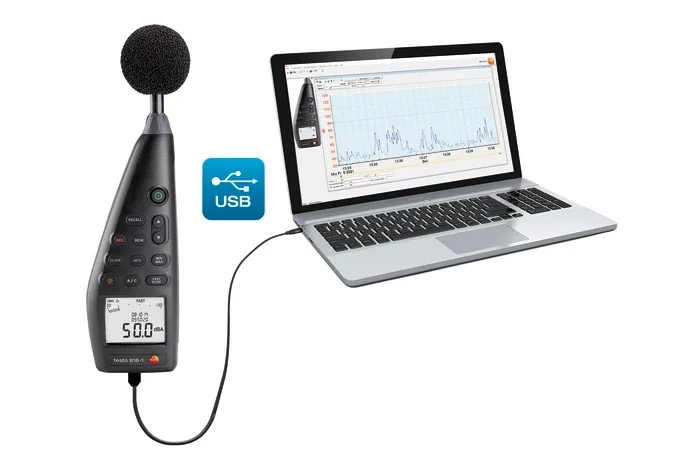 کاربرد صوت سنج تستو مدل testo 816-1